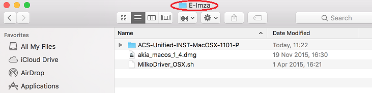 MAC için Milko Kurulumu (1)